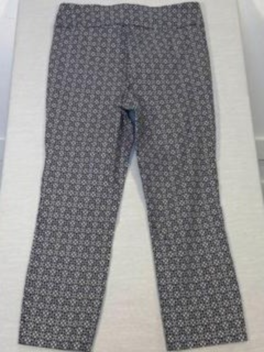 Roz & Ali Black White Pants Size 10 Black/White - Picture 6 of 8